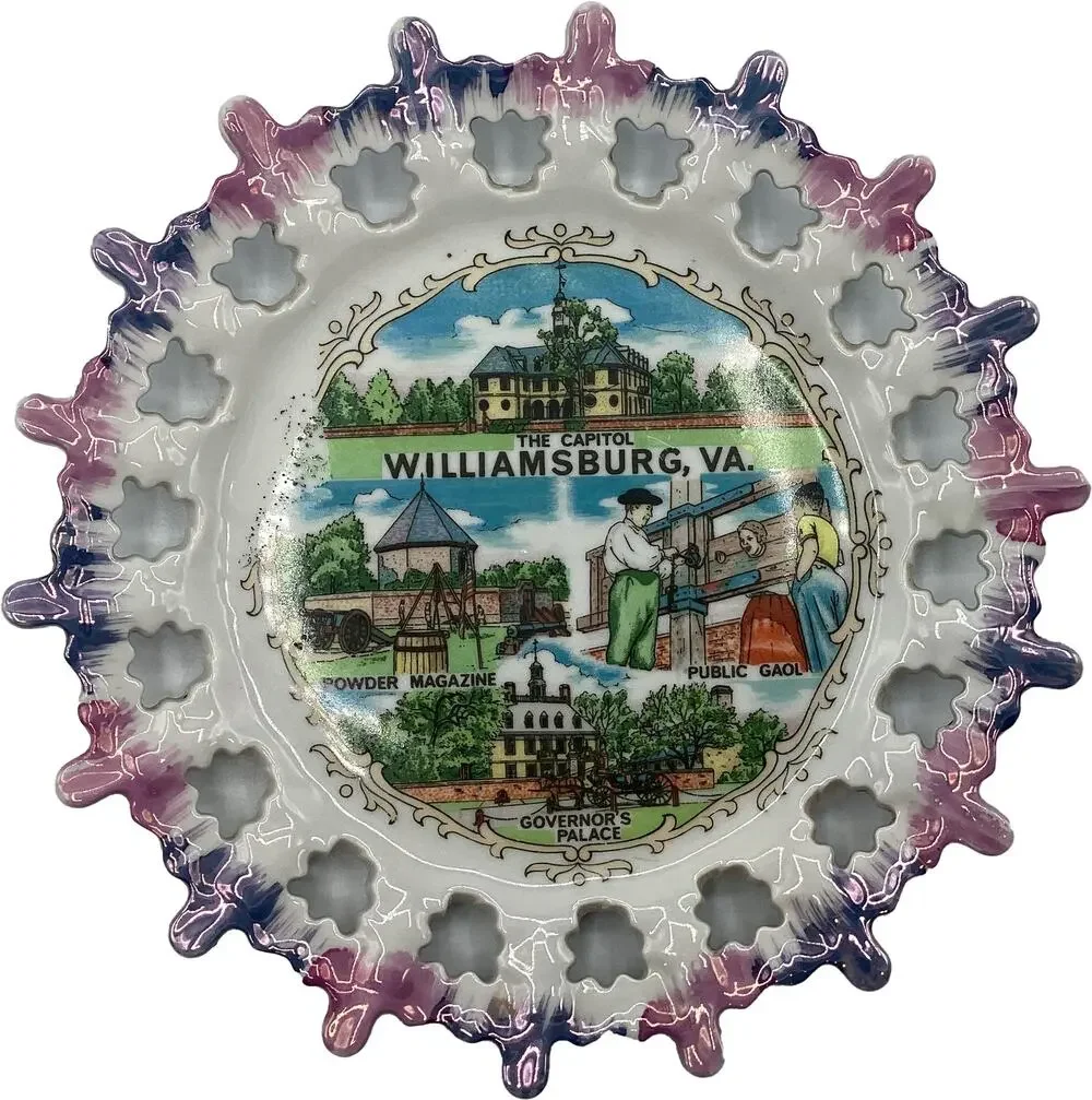 Vintage WILLIAMSBURG Landmarks Collectible Souvenir 8